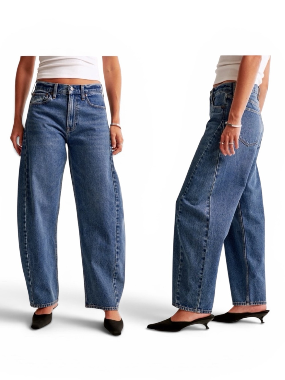 Abercrombie & Fitch Barrel Jeans